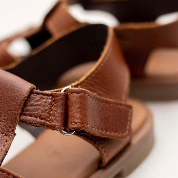 Little P Leather Sandals