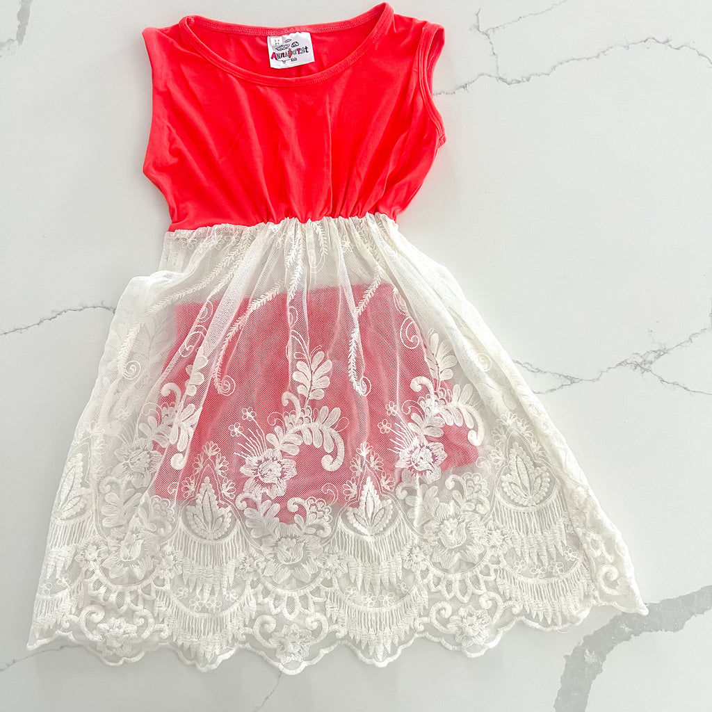 Scarlet Lace Dress