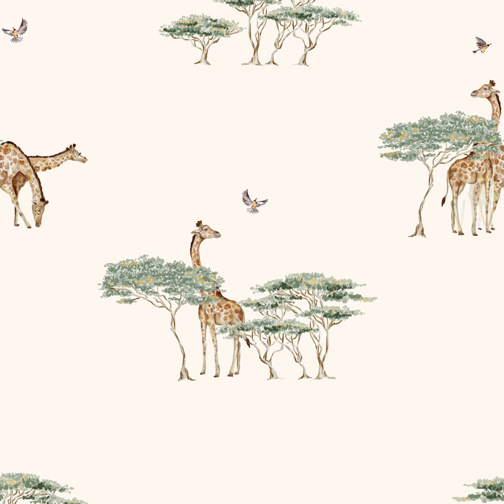 Baby Blanket - Safari Collection with matching Beanie