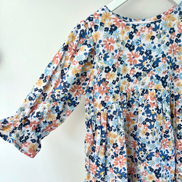 Dainty Floral Boho Dress 4 - 5 years