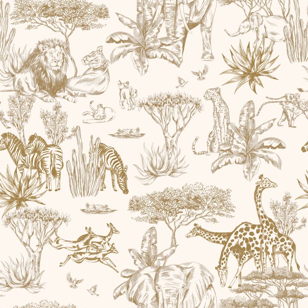 Baby Blanket - Safari Collection with matching Beanie