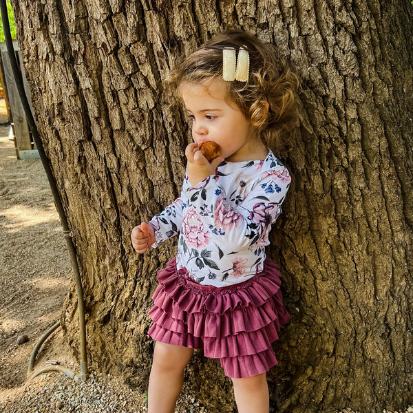 Frilly shorts Lavender