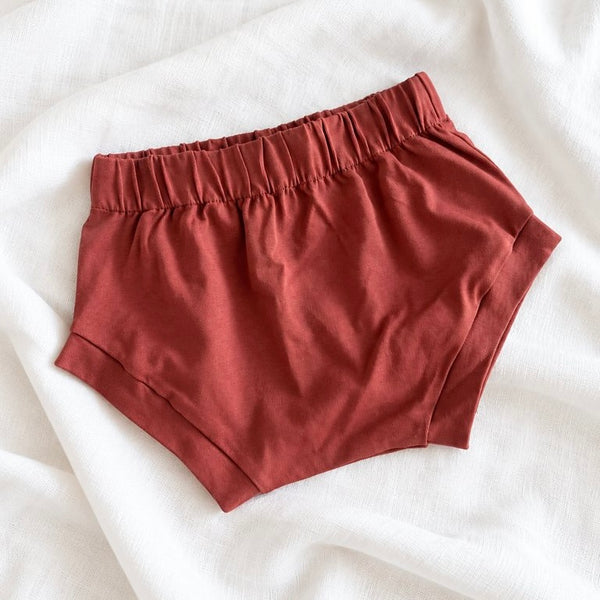 Rust Shorties 12 - 18 months