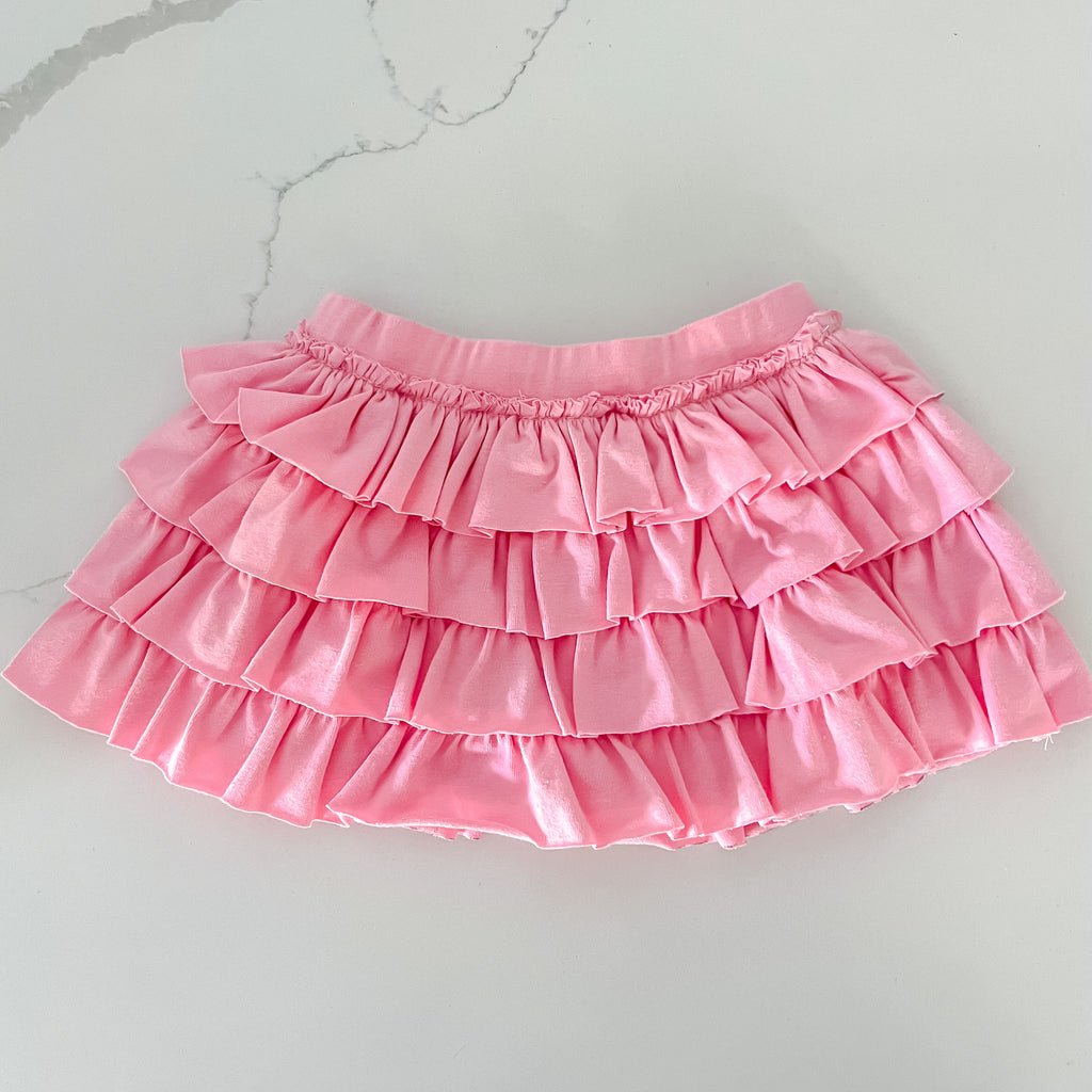 Bright Pink Frilly Shorts