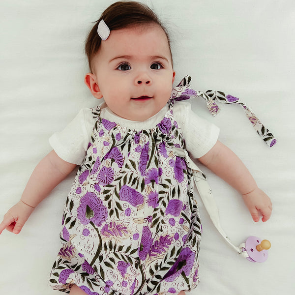 Bubble Romper - Lilac 3 - 6 months