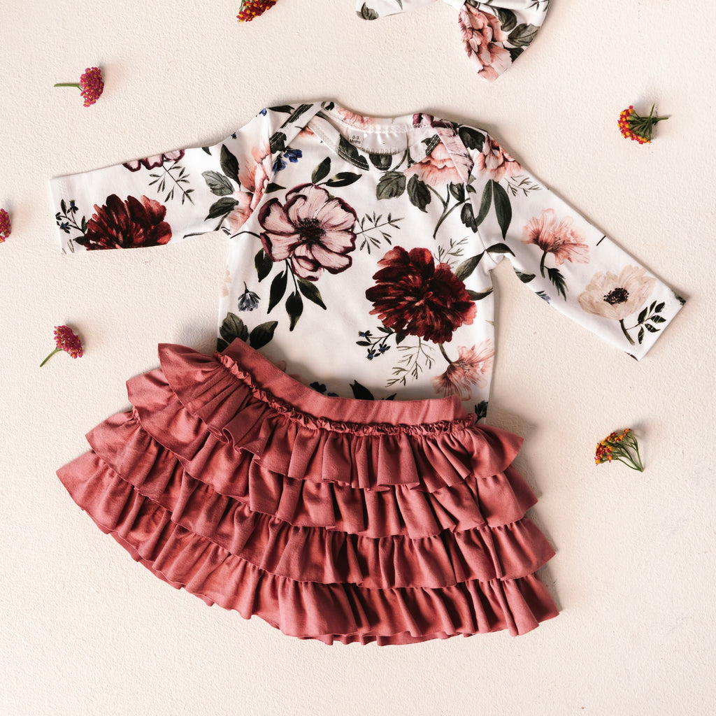 Botanical Body Vest - long sleeves