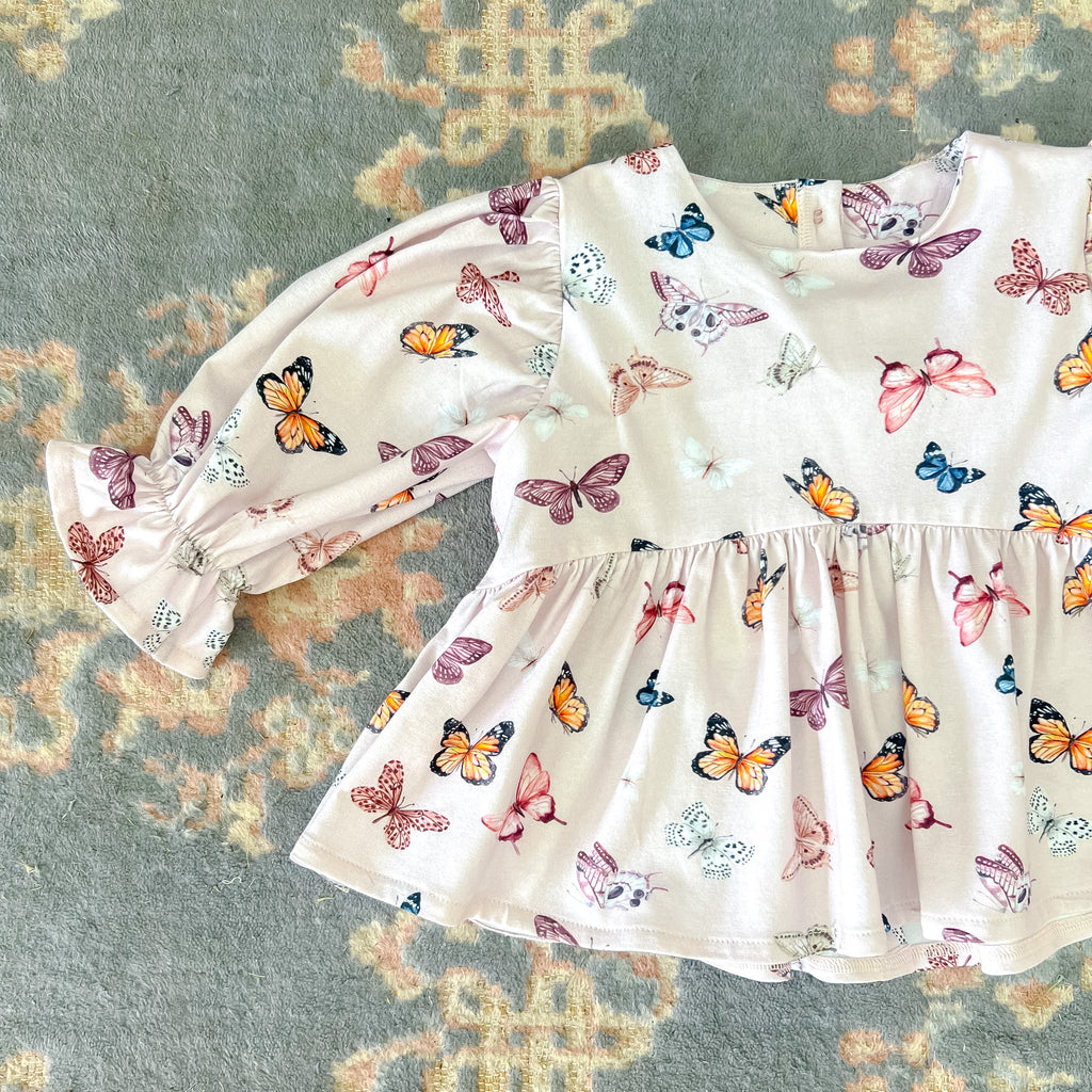 Butterfly Boho Top