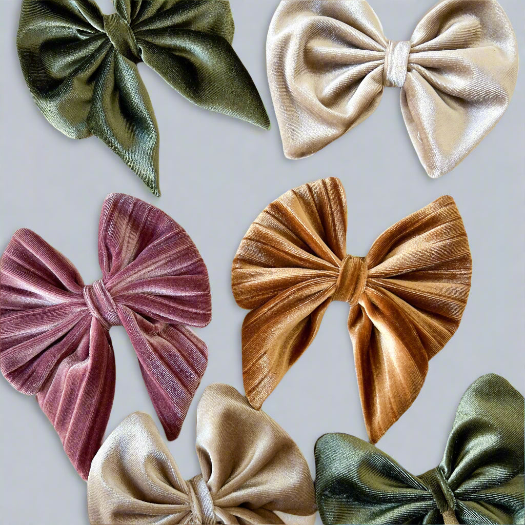Jewel Velvet Bows