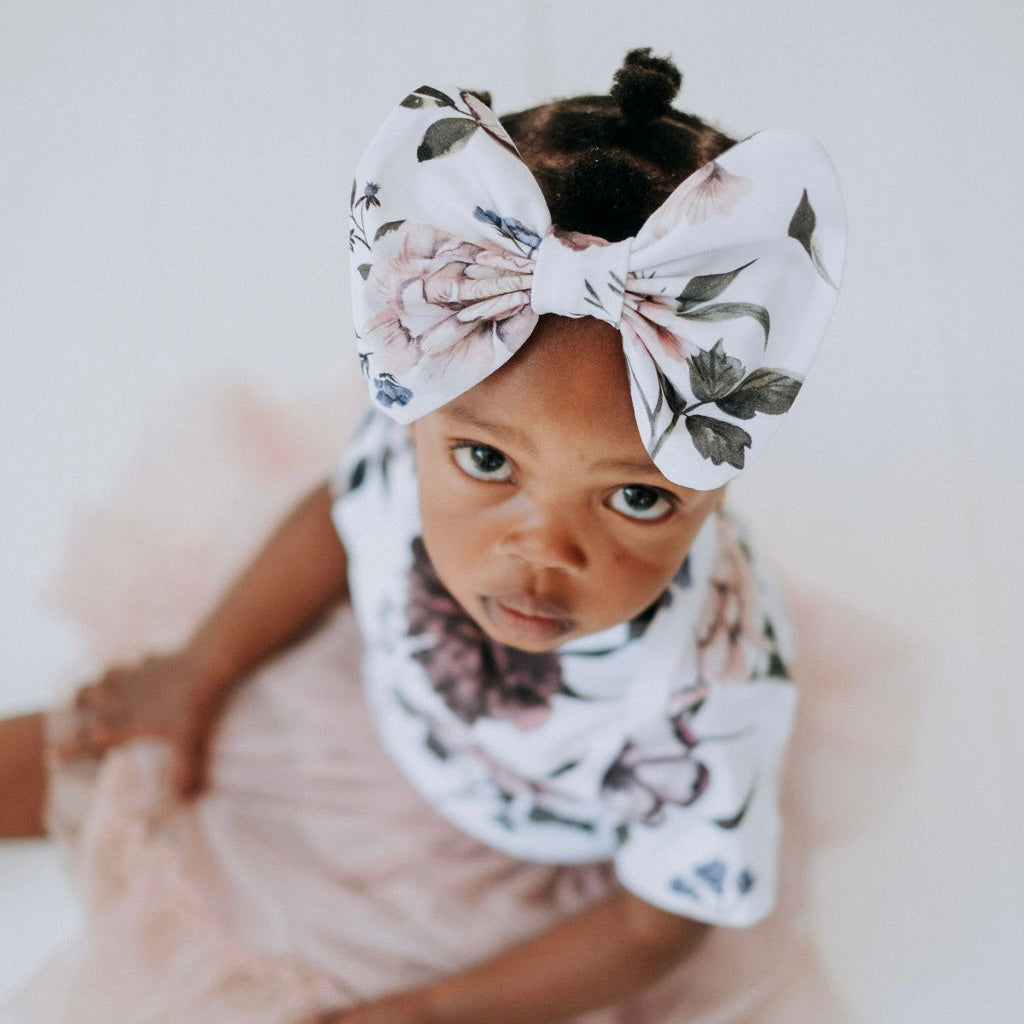 Bow Headband - Botanical