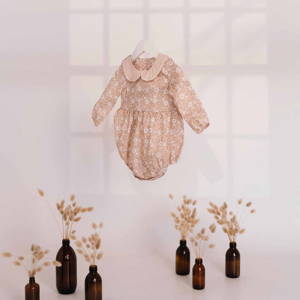 Flora Romper long sleeve