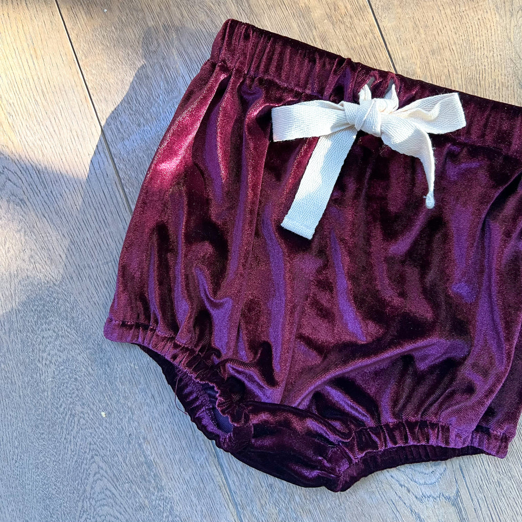 Velvet High Waist Bloomer 18 - 24 months