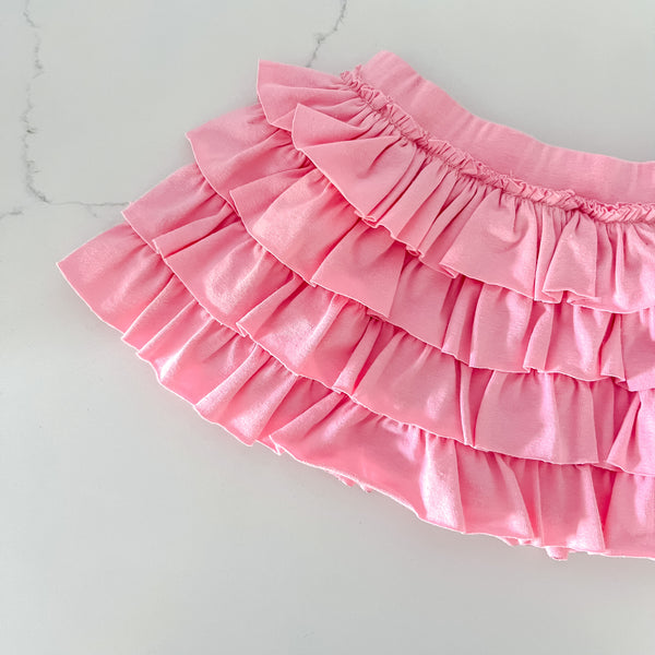 Bright Pink Frilly Shorts