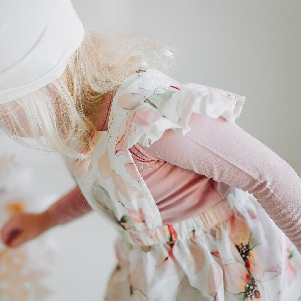 Dusty Pink Vest - Long Sleeves 2-3 years